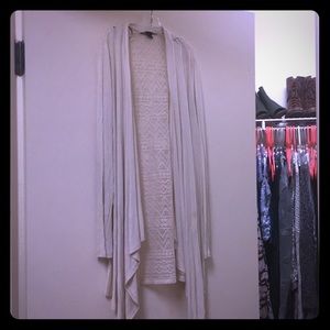 Classy white cardigan